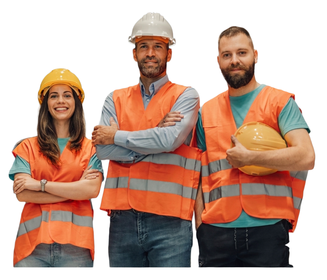 Professionals ready to help with your job